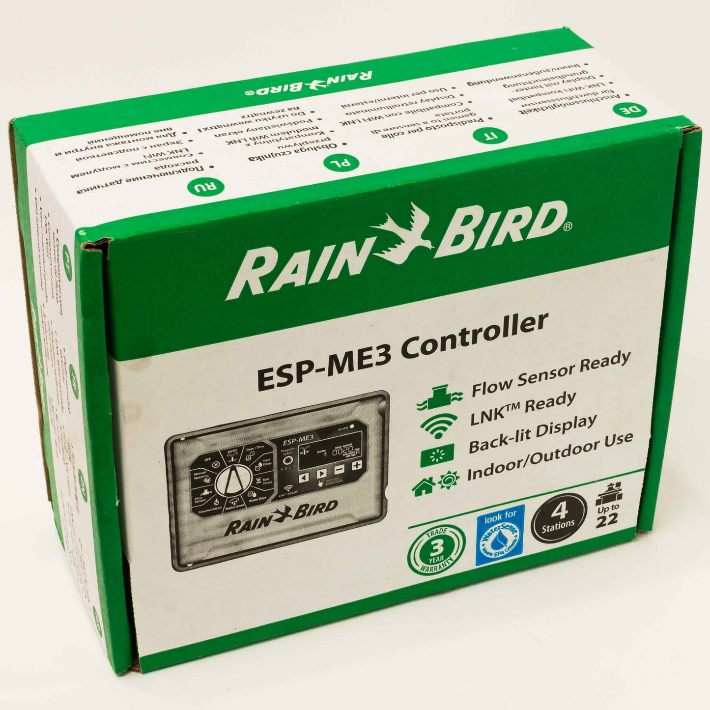 RAIN BIRD ESP4ME3 Indoor/Outdoor Irrigation Controller 120V
